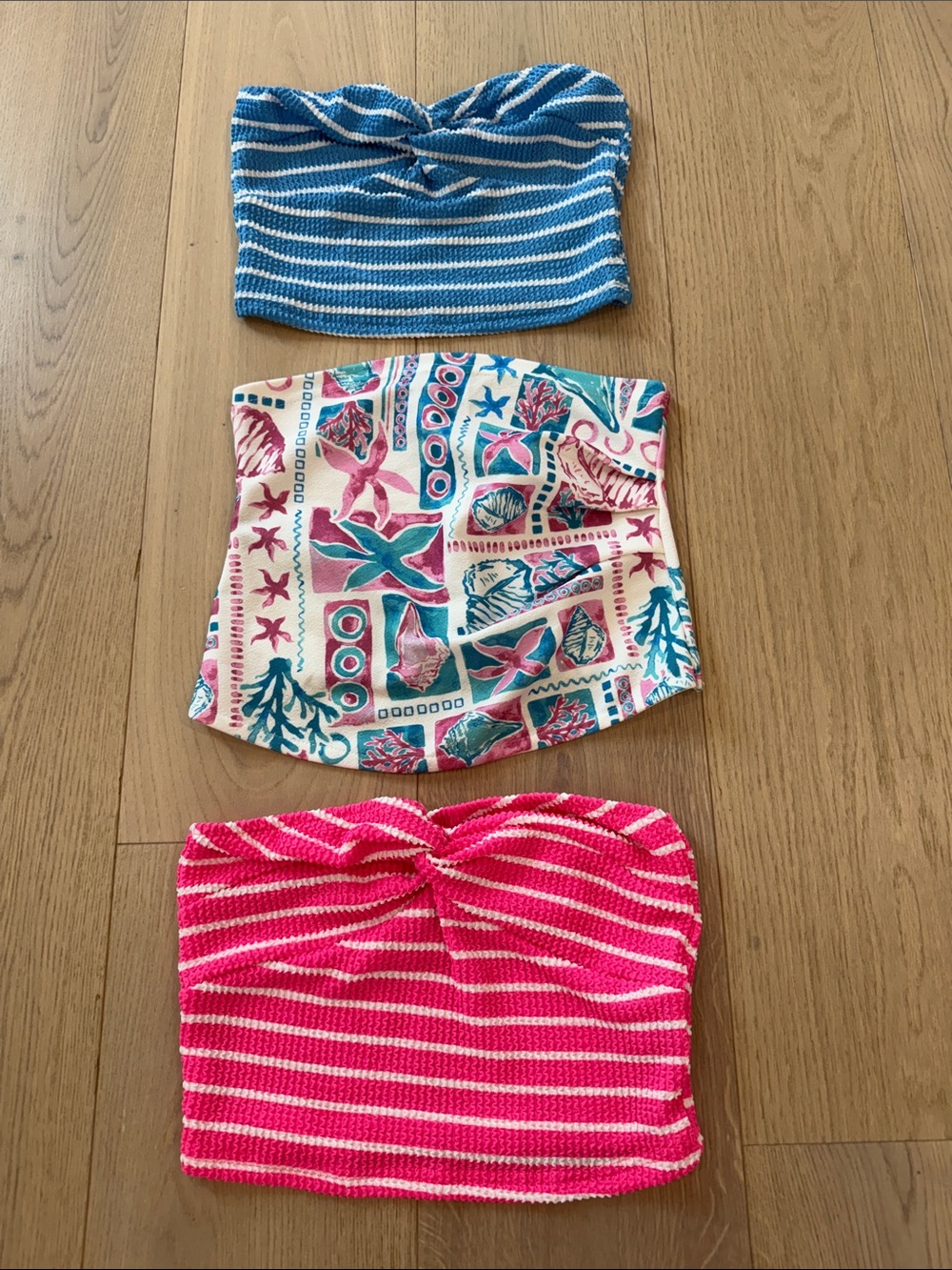 Bundle of Three Shein Tube Tops Size XS